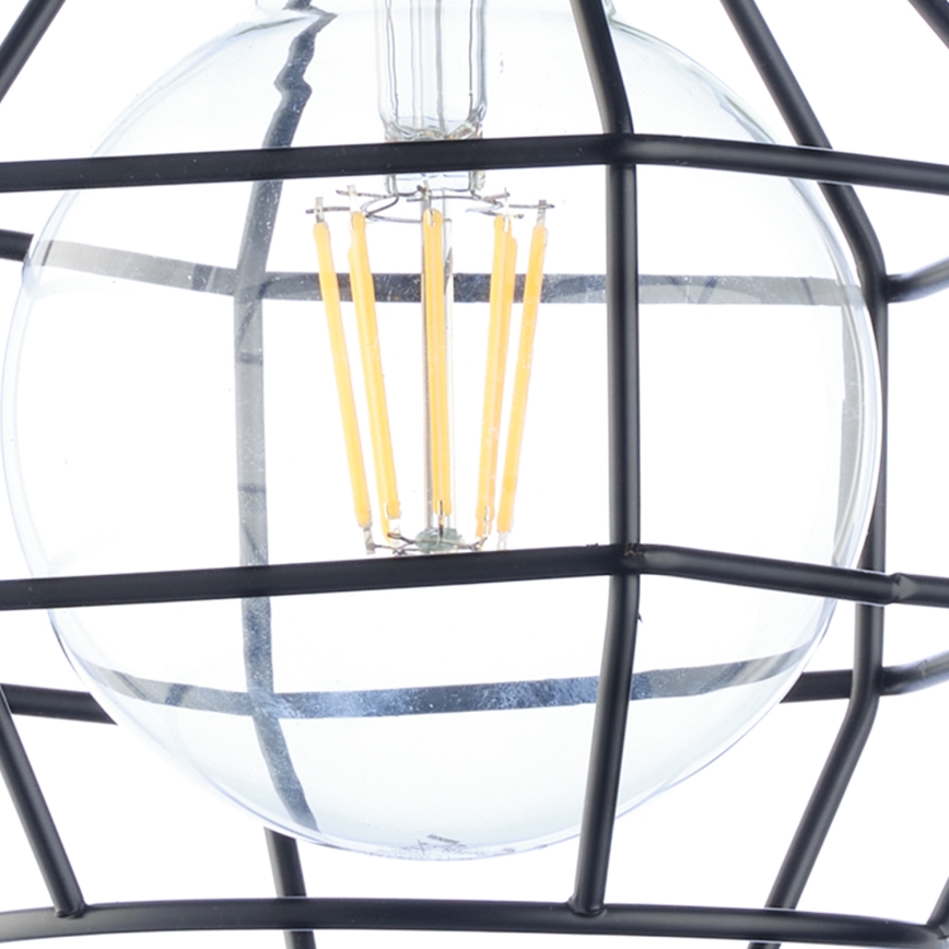 ONLI - Аплик ПАЯК 1xE27/15W/230V черен