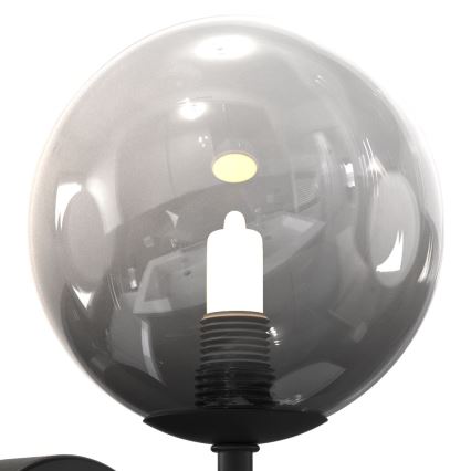 ONLI - Аплик PALOMA 1xG9/10W/230V черен/опушен