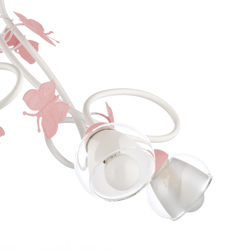 ONLI - Детски полилей BUTTERFLY 5xE14/6W/230V