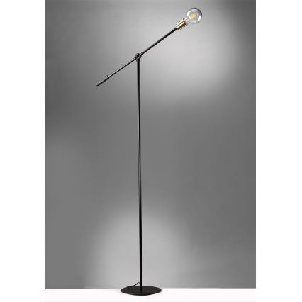 ONLI - Лампион ASTE 1xE27/15W/230V черен/златист