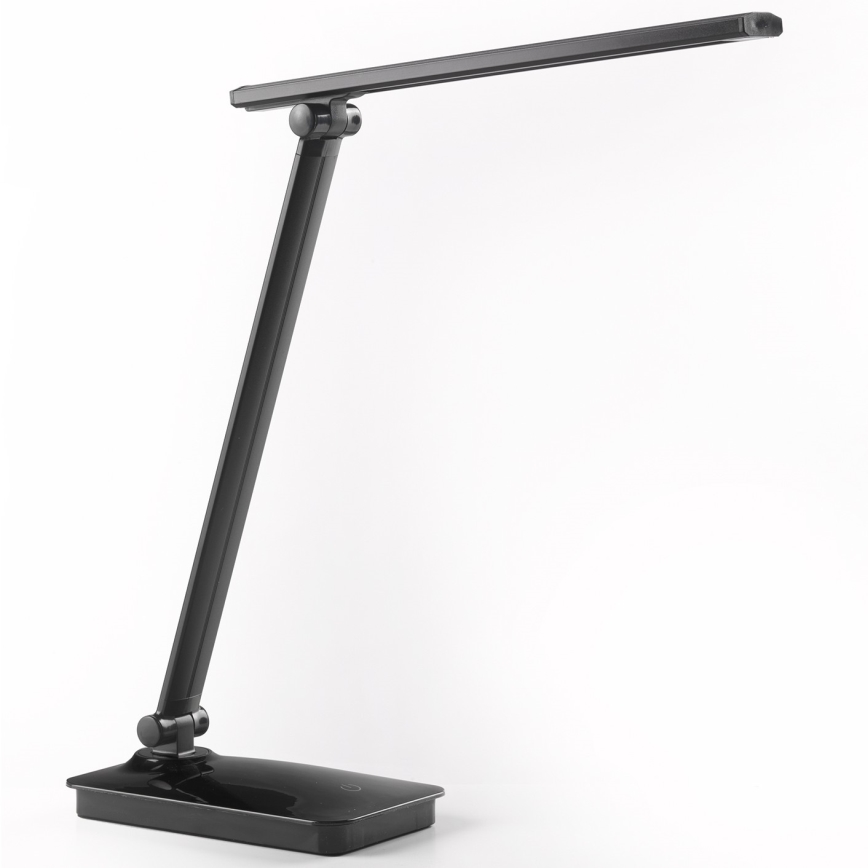 ONLI - LED Димируема настолна лампа с USB порт DESKI LED/7W/230V 4000K черен