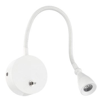 ONLI - LED Гъвкав малка лампа LEXI LED/1W/230V 4000K бял