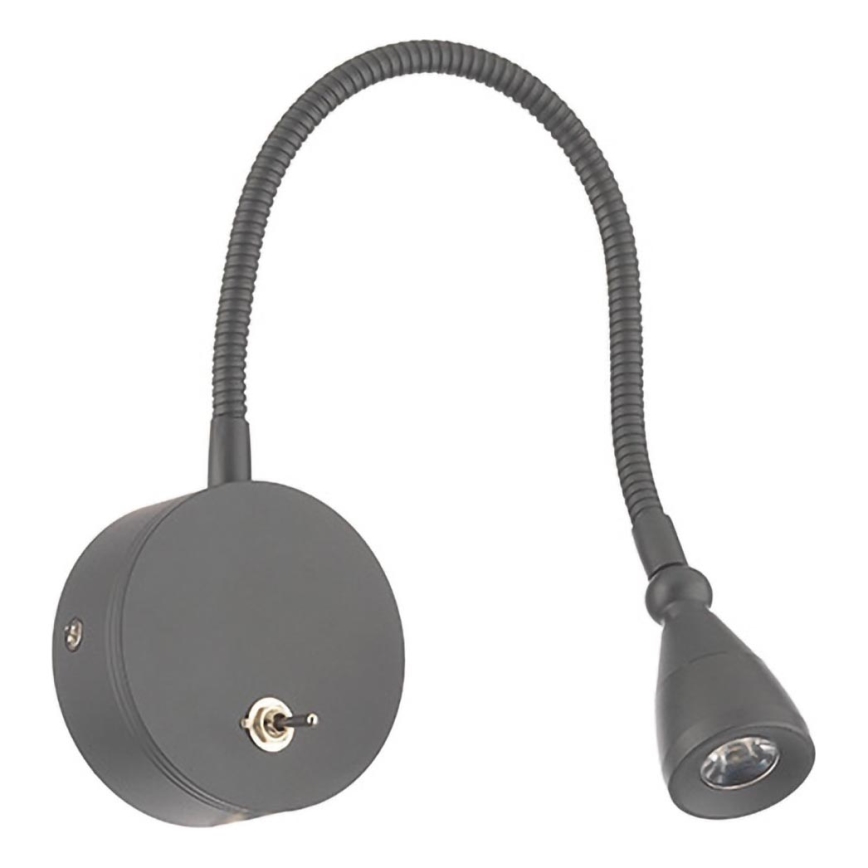 ONLI - LED Гъвкав малка лампа LEXI LED/1W/230V 4000K сив