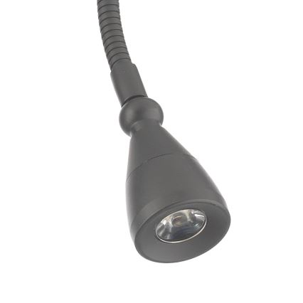 ONLI - LED Гъвкав малка лампа LEXI LED/1W/230V 4000K сив