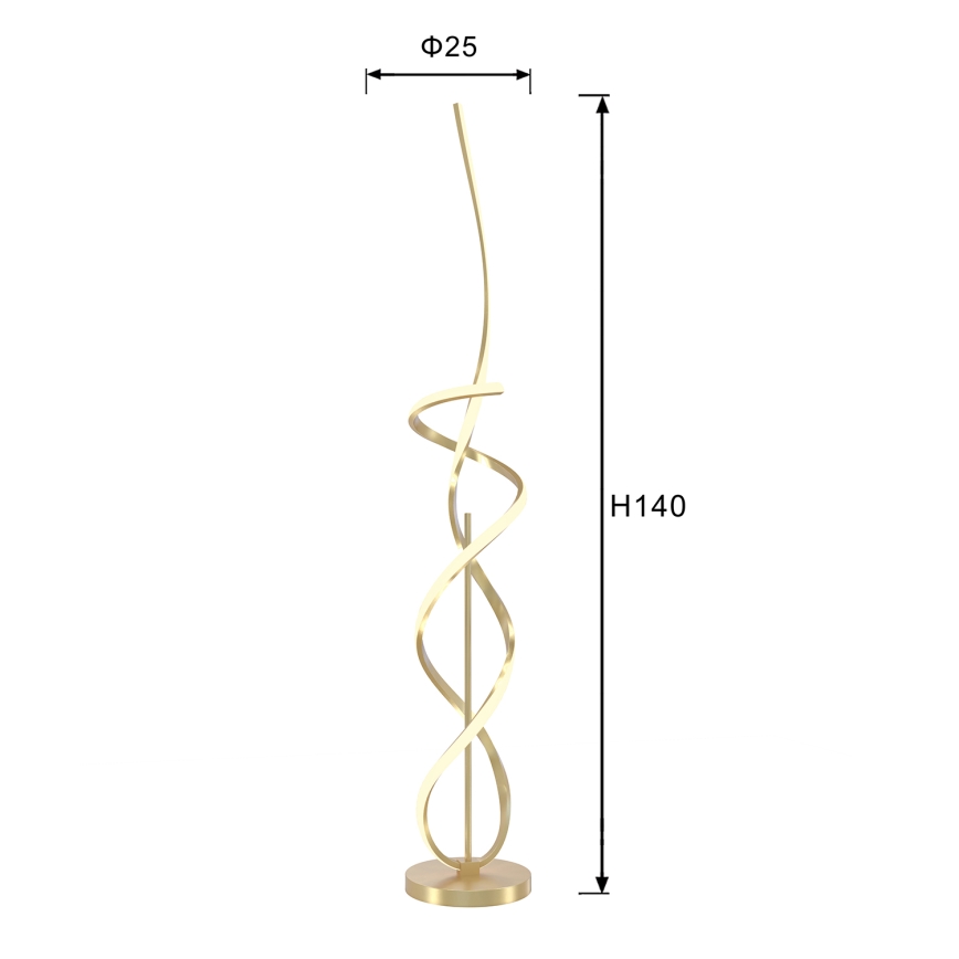 ONLI - LED Лампион KIRA LED/31W/230V 4000K златист