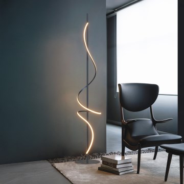 ONLI - LED Лампион TWIST LED/24W/230V 4000K черен