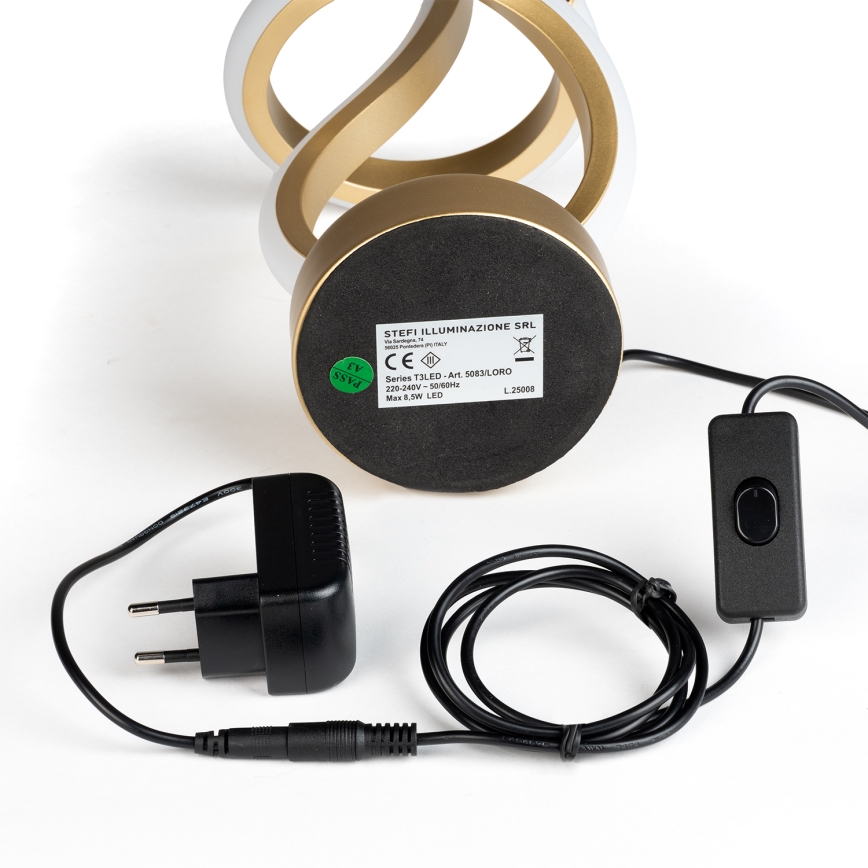 ONLI - LED Настолна лампа KIRA LED/10W/230V 4000K 28 см златист