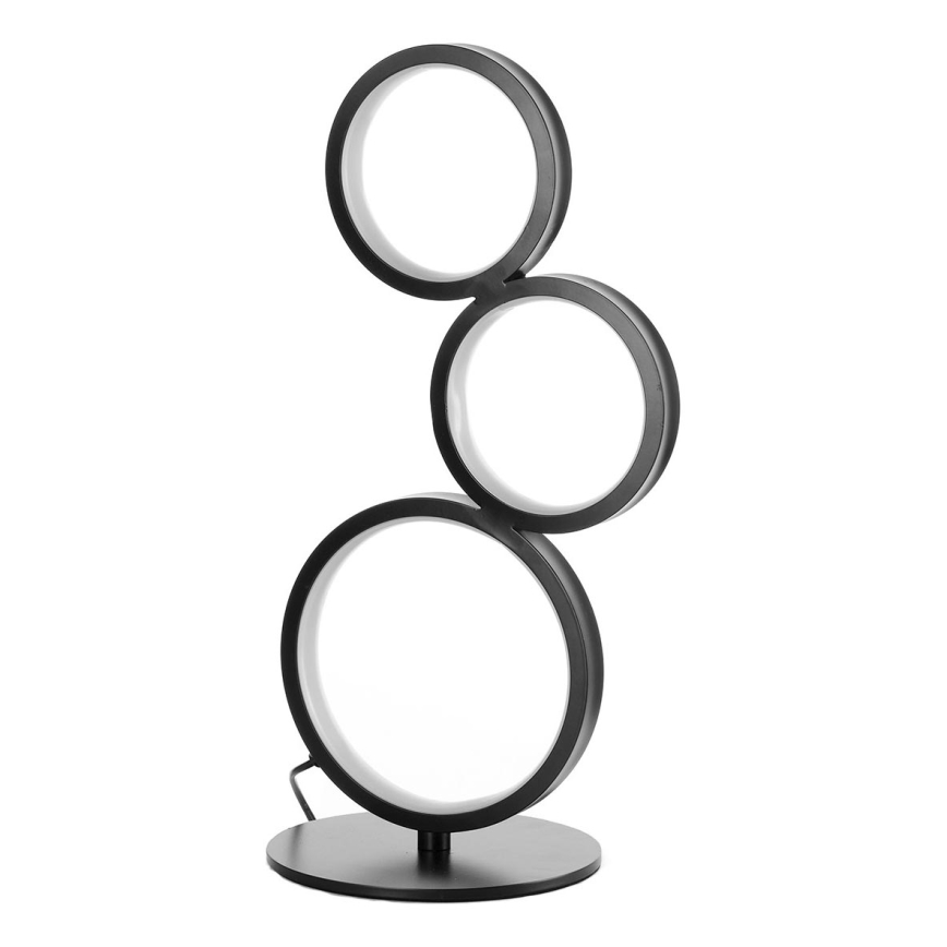 ONLI - LED настолна лампа RINGS LED/17W/230V 4000K черна