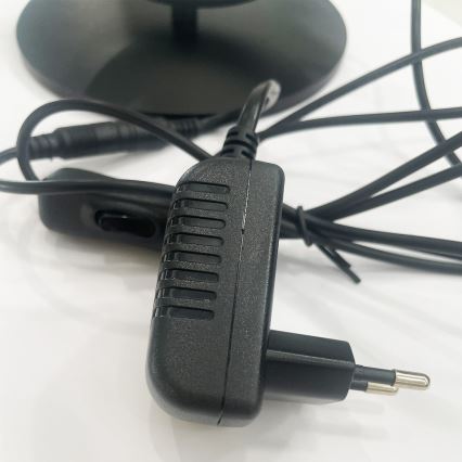 ONLI - LED настолна лампа RINGS LED/17W/230V 4000K черна