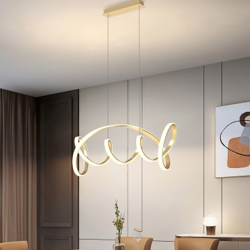 ONLI - LED Пендел KIRA LED/60W/230V 4000K златист