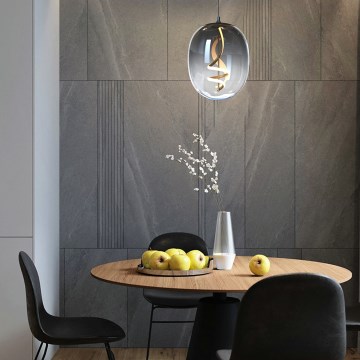 ONLI - LED Пендел LILLY LED/12W/230V 4000K черен