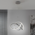 ONLI - LED Пендел LOOP LED/40W/230V 4000K лъскав хром