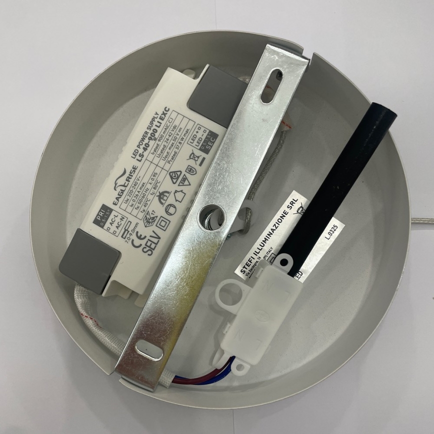 ONLI - LED Пендел LOOP LED/40W/230V 4000K лъскав хром