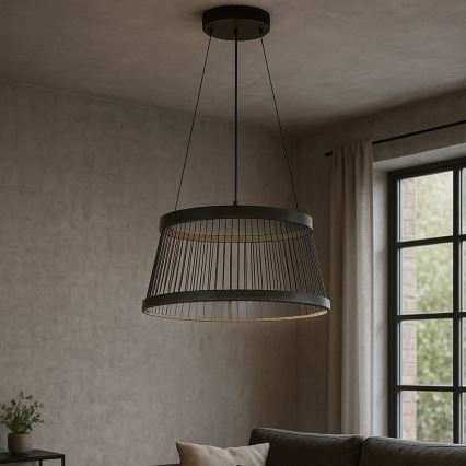 ONLI - LED Пендел MATE LED/40W/230V 4000K черен