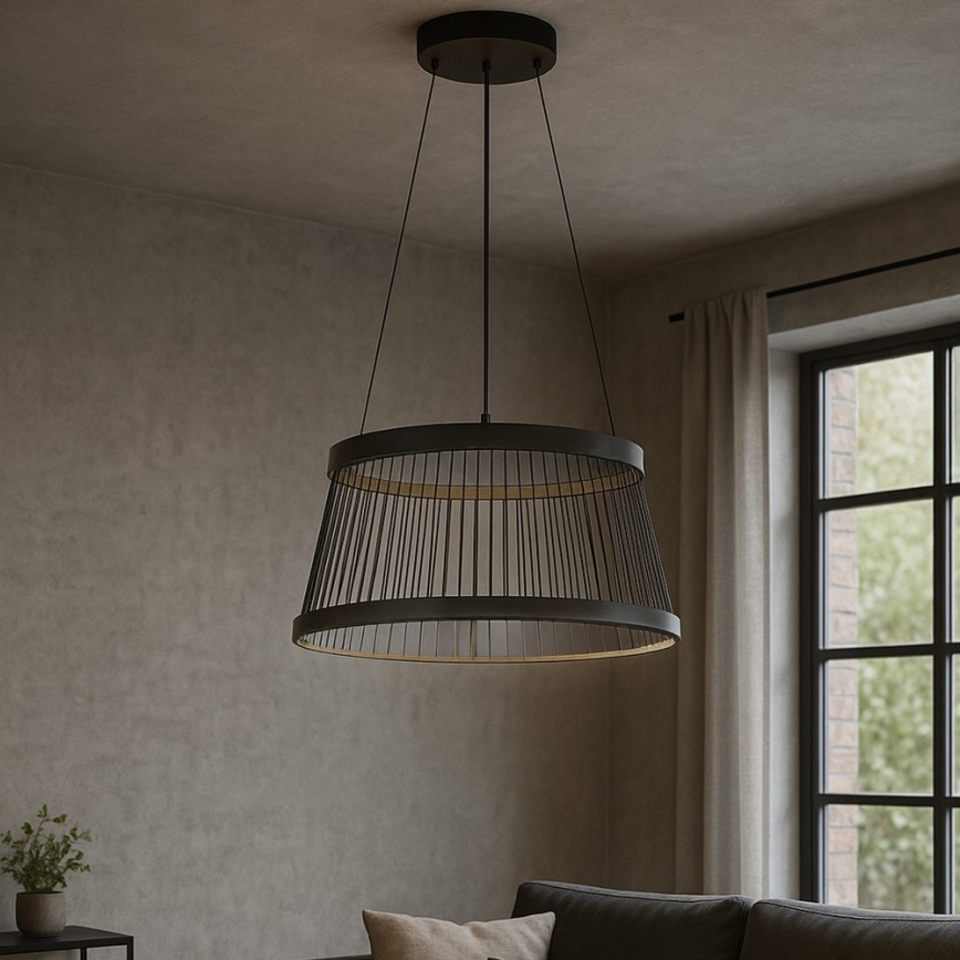 ONLI - LED Пендел MATE LED/40W/230V 4000K черен