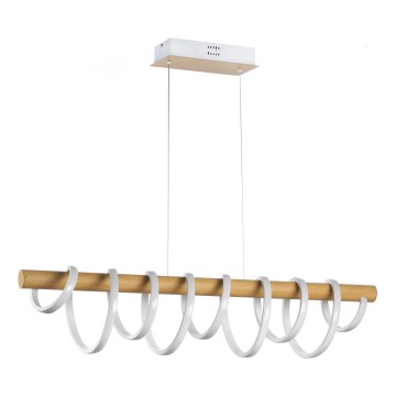 ONLI - LED Пендел NILO LED/70W/230V 4000K кафяв/бял