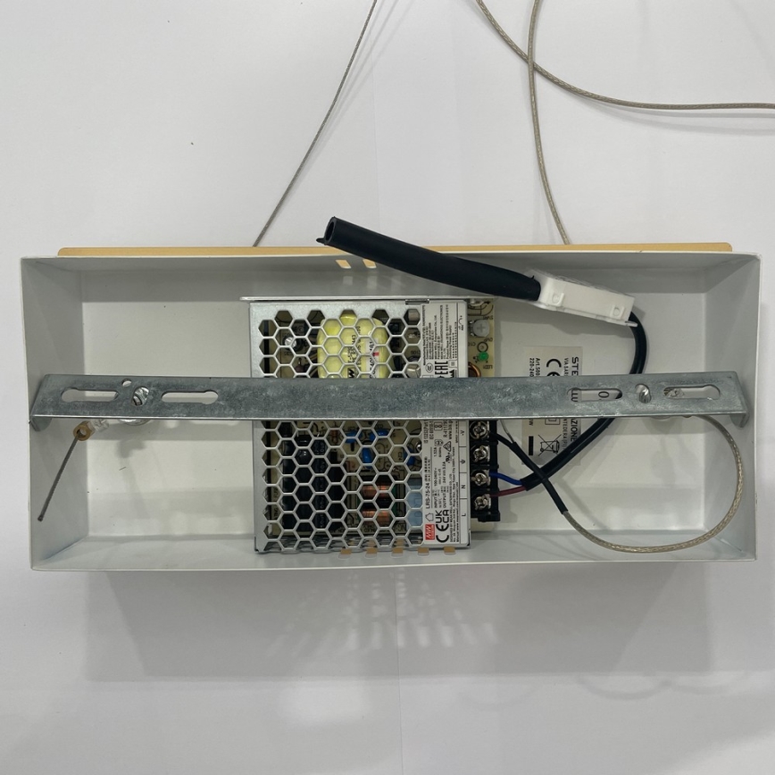 ONLI - LED Пендел NILO LED/70W/230V 4000K кафяв/бял