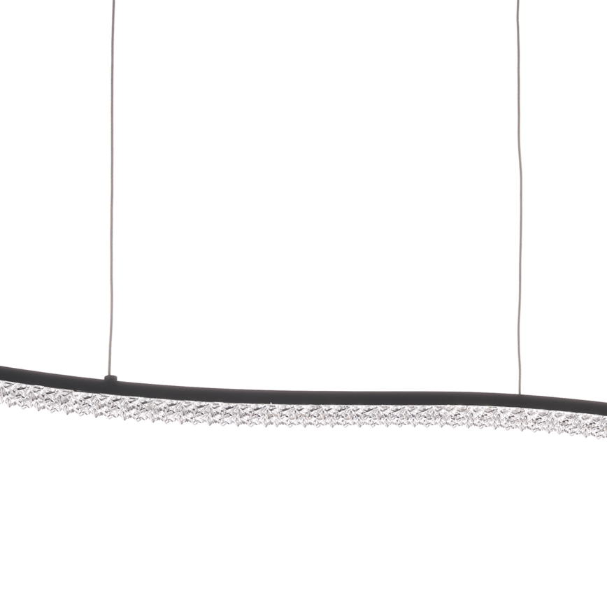 ONLI - LED Пендел ONDA LED/30W/230V 4000K черен