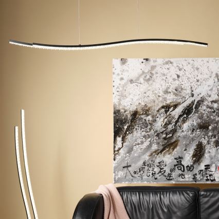 ONLI - LED Пендел ONDA LED/30W/230V 4000K черен