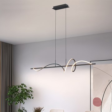 ONLI - LED Пендел TWIST LED/30W/230V 4000K черен