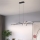 ONLI - LED Пендел TWIST LED/30W/230V 4000K черен
