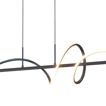 ONLI - LED Пендел TWIST LED/30W/230V 4000K черен