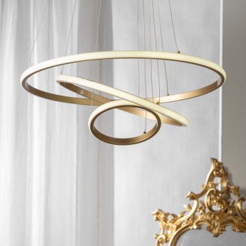 ONLI - LED полилей на кабел NOELIA LED/40W/230V златист