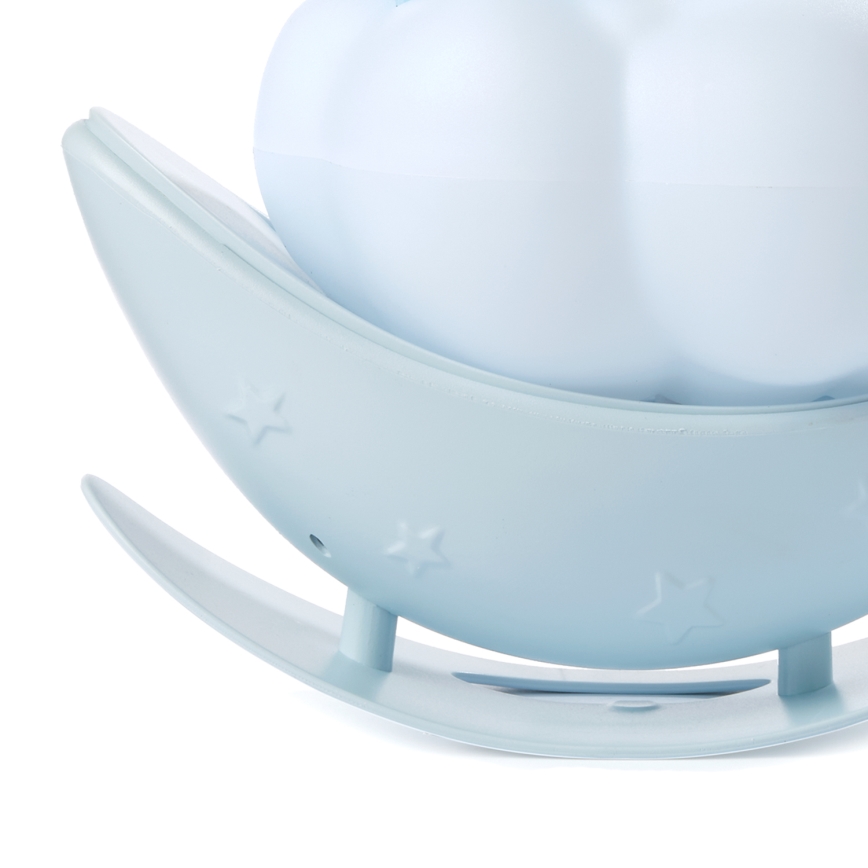 ONLI - LED презареждаема детска нощна лампа NUVOLINA LED/2,5W/5V 300 mAh мечка/синя