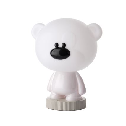 ONLI - LED RGB Детска малка нощна лампа PUPPIES LED/3W/USB мечка 30 см