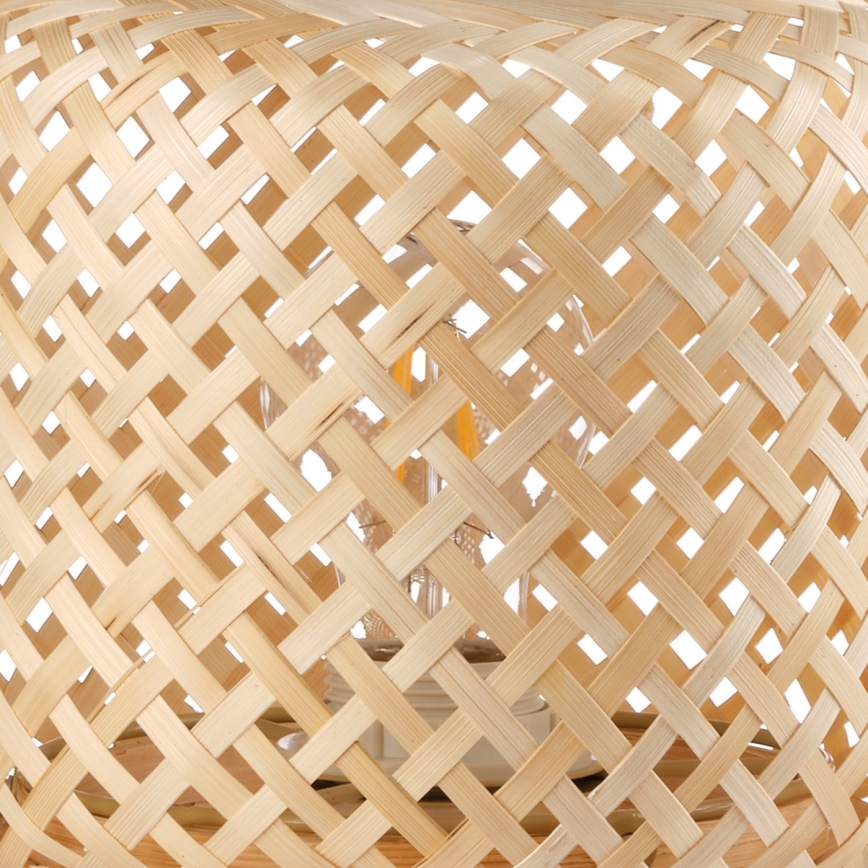ONLI - Настолна лампа BAMBOO 1xE27/22W/230V бамбук
