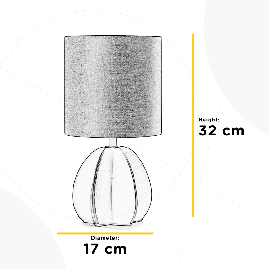 ONLI - Настолна лампа CARAMBOLA 1xE14/6W/230V син