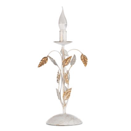ONLI - Настолна лампа COLLANA 1xE14/6W/230V 40 см бял