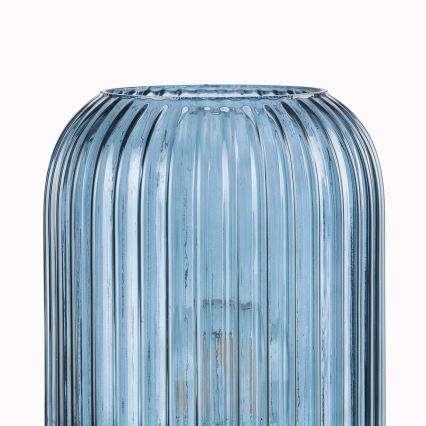 ONLI - Настолна лампа DOROTY 1xE27/22W/230V син/златист