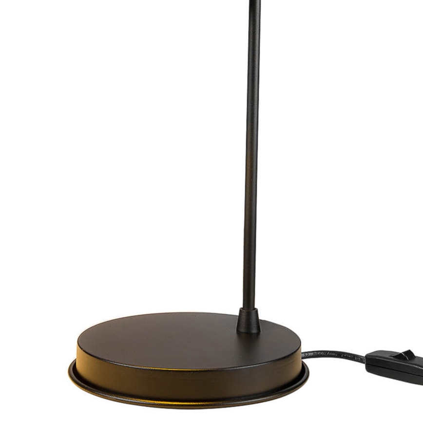 ONLI - Настолна лампа ISTANBUL 1xE27/22W/230V 50 см черен