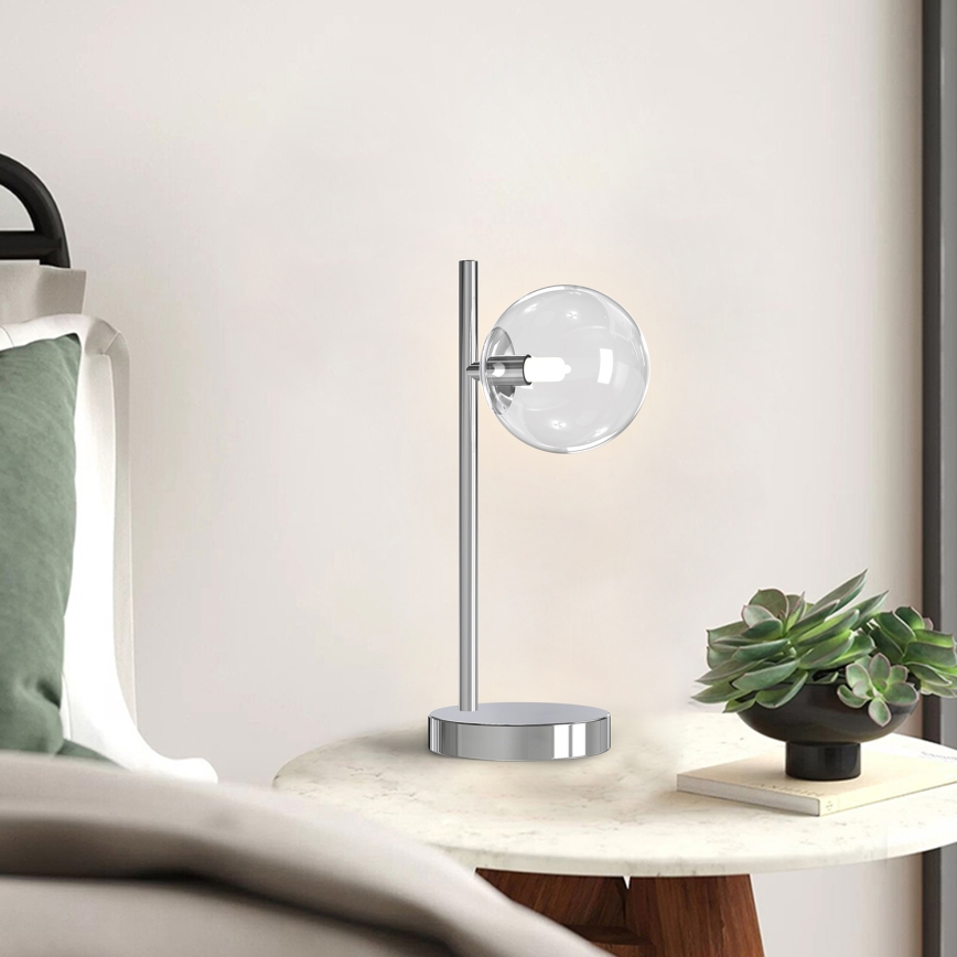 ONLI - Настолна лампа KIMBERLY 1xG9/6W/230V 35 cm лъскав хром