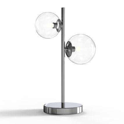 ONLI - Настолна лампа KIMBERLY 2xG9/6W/230V 40 см лъскав хром