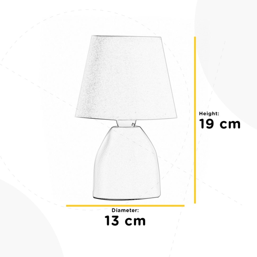 ONLI - Настолна лампа NANO 1xE14/6W/230V розов 19 см