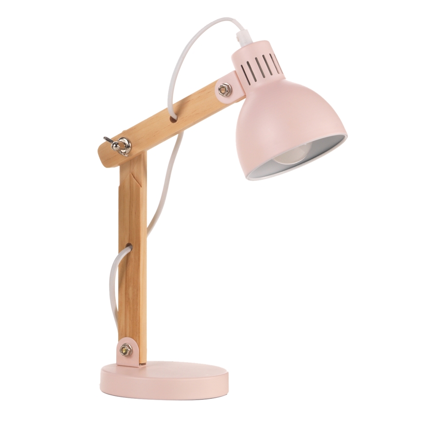 ONLI - Настолна лампа NORA 1xE14/6W/230V розов