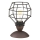 ONLI - Настолна лампа ПАЯК 1xE27/15W/230V 23 cm черен/кафяв