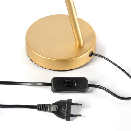 ONLI - Настолна лампа PALOMA 1xG9/10W/230V 38,5 см златист