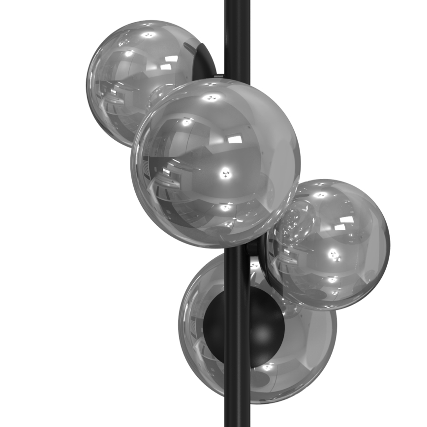 ONLI - Настолна лампа PALOMA 4xG9/10W/230V 48 см черен/опушен