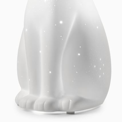 ONLI - Настолна лампа PORCELLANA 1xE14/6W/230V 27,2 cm котка