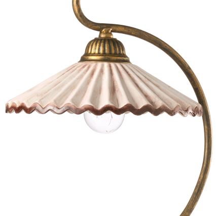 ONLI - Настолна лампа ROSINA 1xE14/6W/230V бронзов