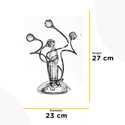 ONLI - Настолна лампа TRILLY 1xE14/6W/230V