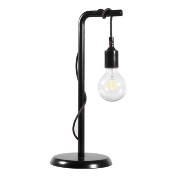 ONLI - Настолна лампа WIRE 1xE27/15W/230V 50 см черен