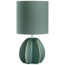 ONLI - Настолна лампа CARAMBOLA 1xE14/6W/230V зелен