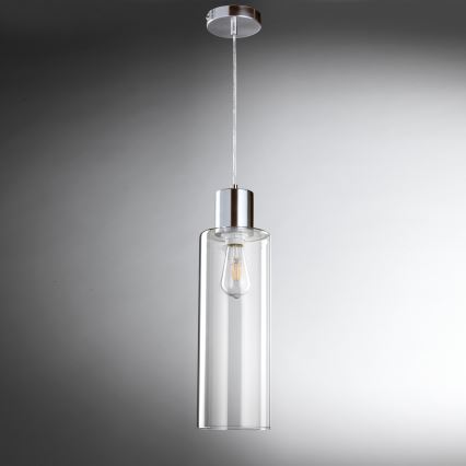 ONLI - Пендел DODO 1xE27/22W/230V лъскав хром