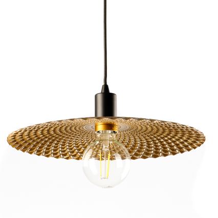 ONLI - Пендел GOLDEN 1xE27/22W/230V златист/черен