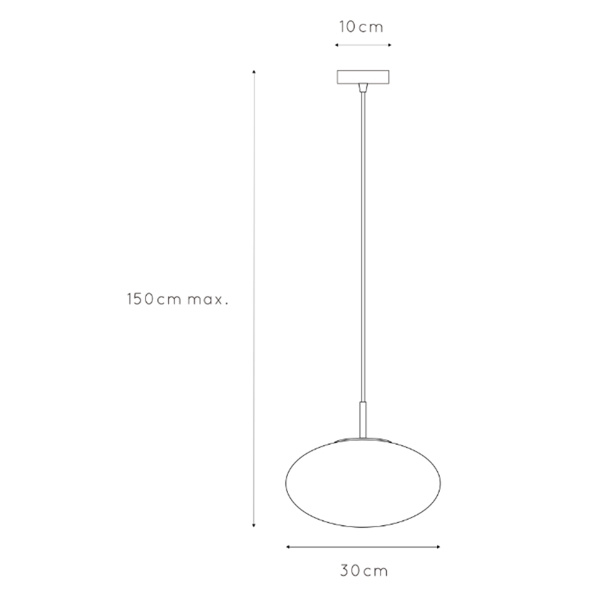ONLI - Пендел JANET 1xE27/6W/230V Ø 30 см
