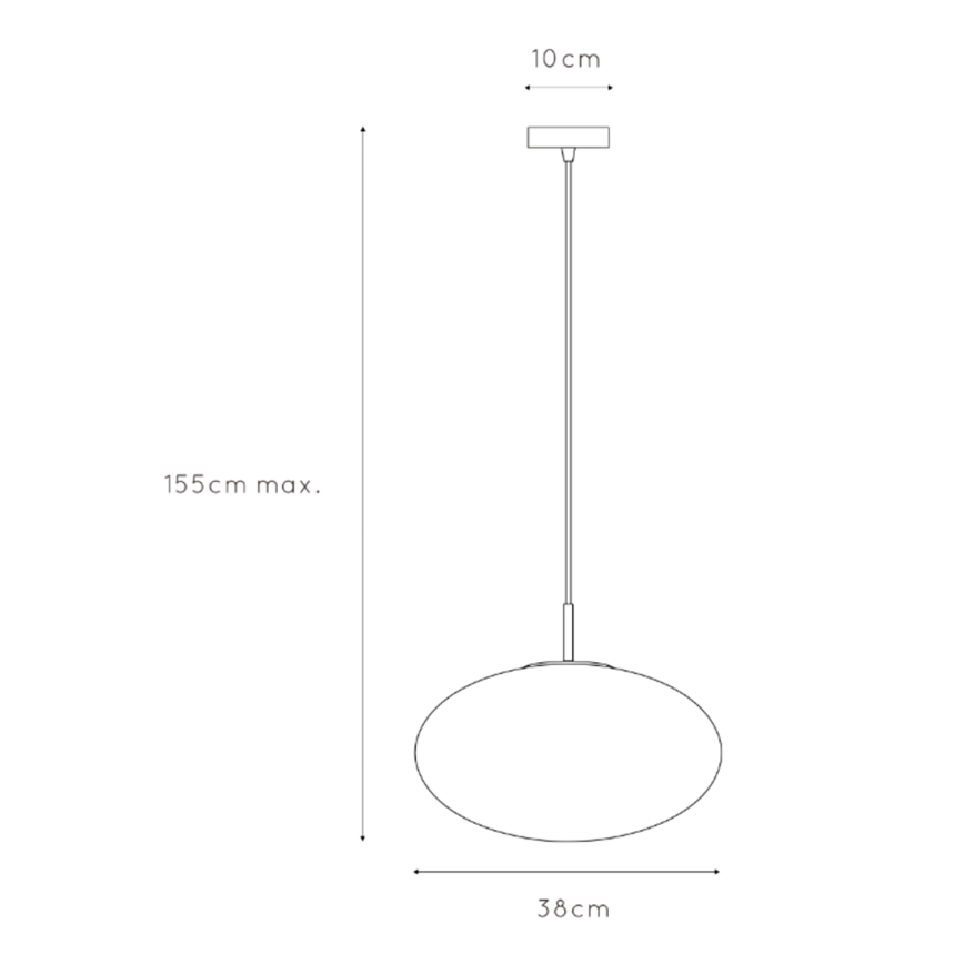 ONLI - Пендел JANET 1xE27/6W/230V Ø 38 см